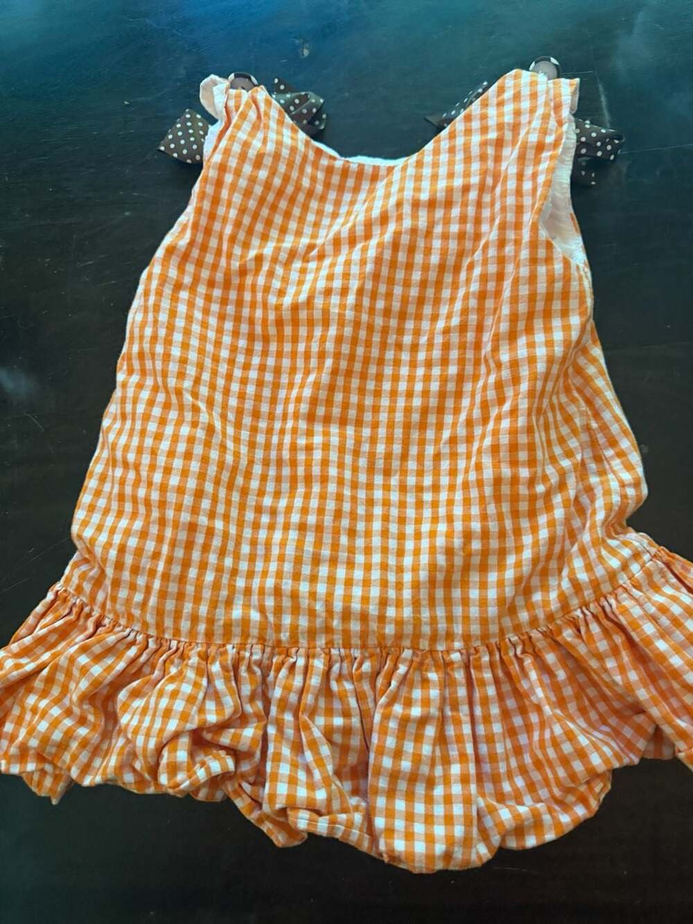 Lil Cactus Girls 1st Thanksgiving Turkey Applique Dress (6-12M) - Picture 6 of 7